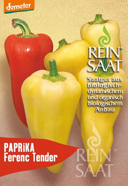 Paprika sladká Ferenc Tender BIO cca 25 semien